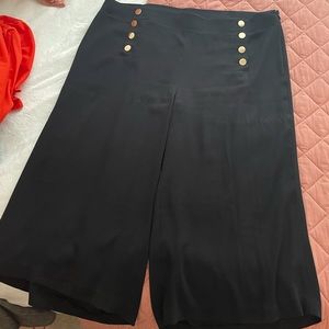 Loft Black Cropped Trouser